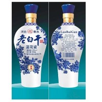 河北衡水老白干藍花瓷42°